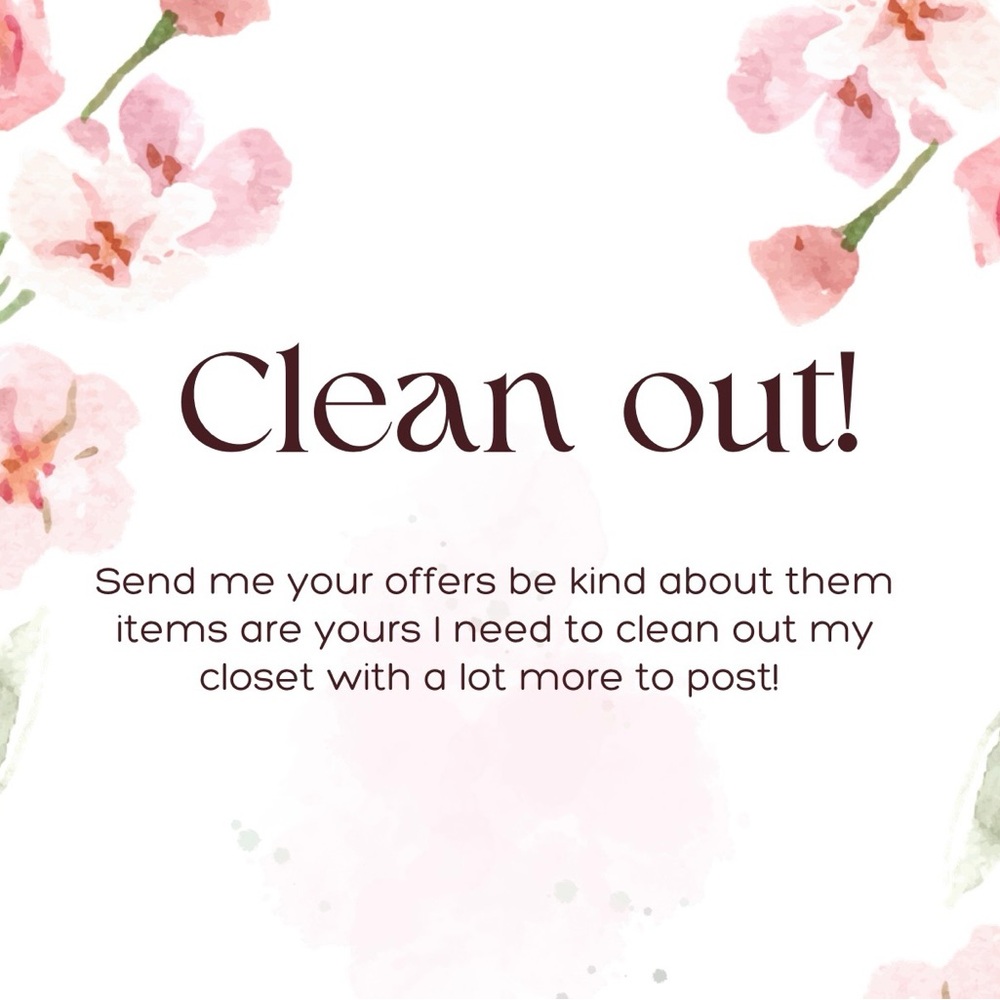 Closet clean out!